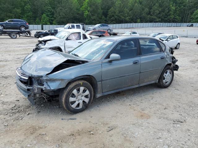 2G1WF52EX49223262 - 2004 CHEVROLET IMPALA GRAY photo 1