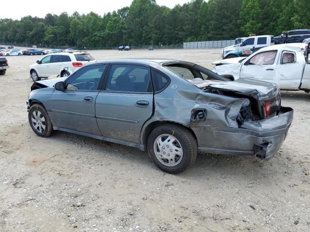 2G1WF52EX49223262 - 2004 CHEVROLET IMPALA GRAY photo 2