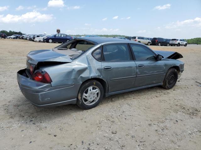 2G1WF52EX49223262 - 2004 CHEVROLET IMPALA GRAY photo 3