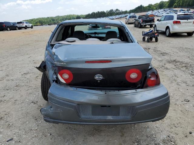 2G1WF52EX49223262 - 2004 CHEVROLET IMPALA GRAY photo 6