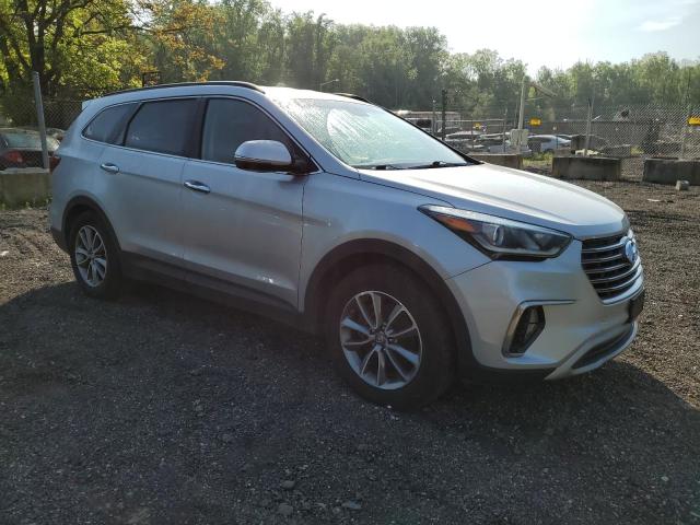 KM8SN4HF9HU189032 - 2017 HYUNDAI SANTA FE SE SILVER photo 4