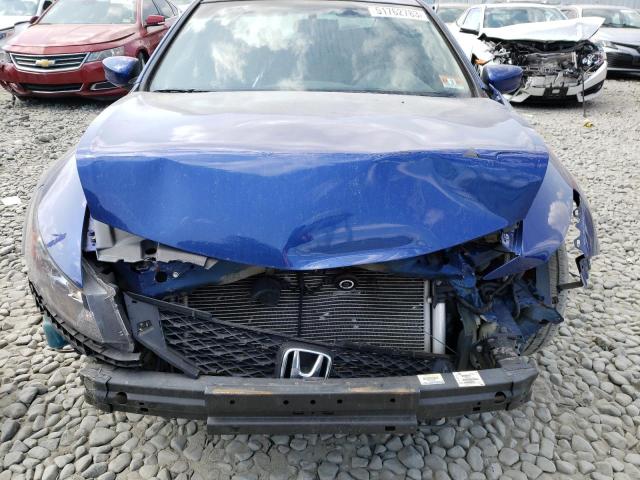 1HGCS22809A007822 - 2009 HONDA ACCORD EXL BLUE photo 11