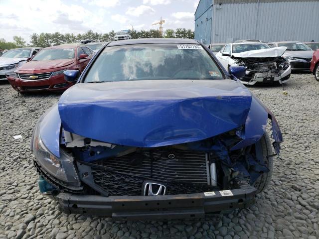 1HGCS22809A007822 - 2009 HONDA ACCORD EXL BLUE photo 5