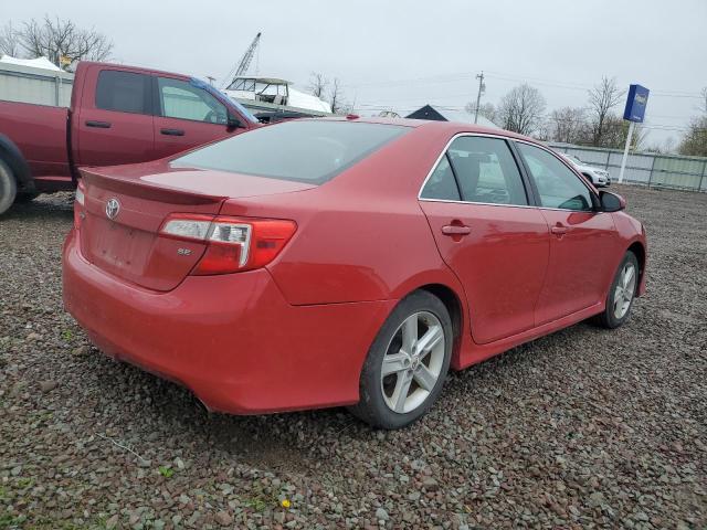 4T1BF1FK2CU583184 - 2012 TOYOTA CAMRY BASE RED photo 3