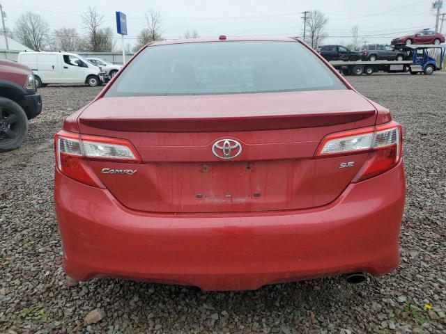 4T1BF1FK2CU583184 - 2012 TOYOTA CAMRY BASE RED photo 6