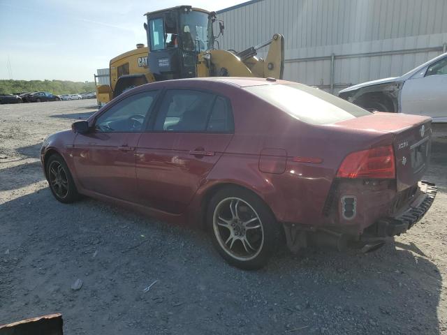 19UUA66256A043201 - 2006 ACURA 3.2TL BURGUNDY photo 2