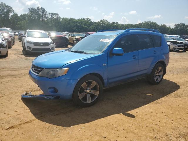 JA4MS41X57Z010361 - 2007 MITSUBISHI OUTLANDER XLS BLUE photo 1