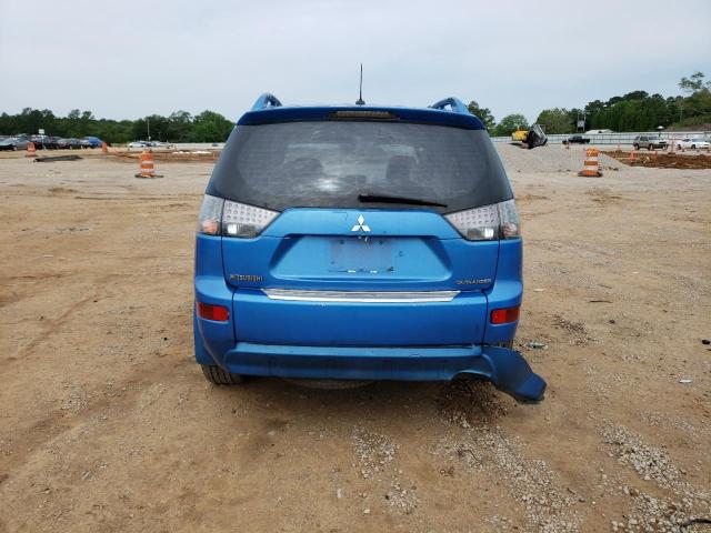 JA4MS41X57Z010361 - 2007 MITSUBISHI OUTLANDER XLS BLUE photo 6