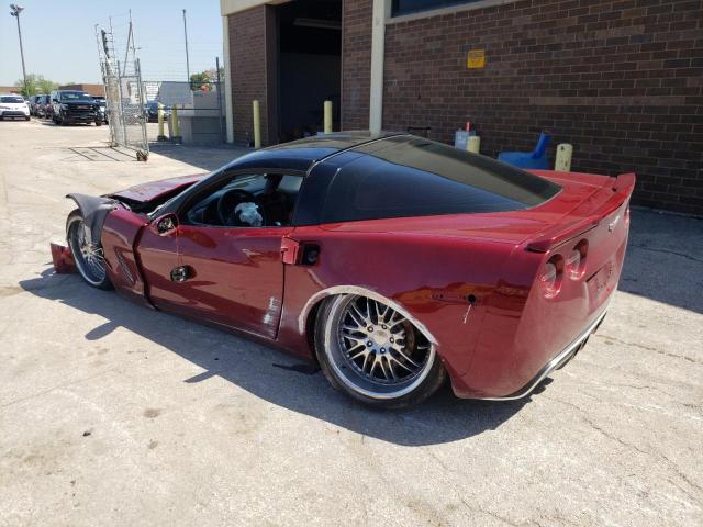 1G1YY26UX65117378 - 2006 CHEVROLET CORVETTE RED photo 2