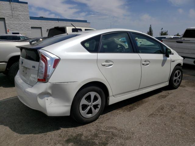 JTDKN3DU4F0462918 - 2015 TOYOTA PRIUS WHITE photo 3