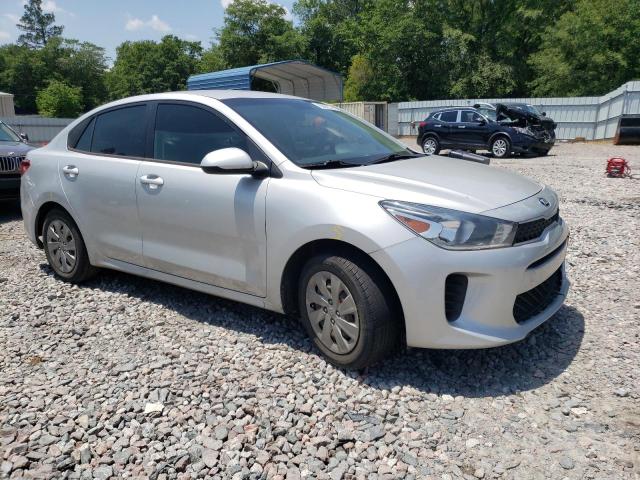 3KPA24AB1KE174272 - 2019 KIA RIO S SILVER photo 4