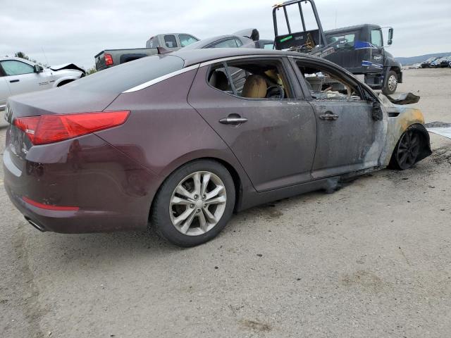 5XXGN4A74CG072082 - 2012 KIA OPTIMA EX MAROON photo 3