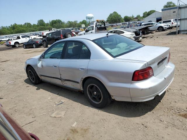 4A3AA46G5YE132714 - 2000 MITSUBISHI GALANT ES SILVER photo 2