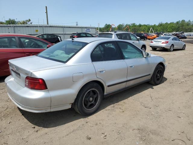 4A3AA46G5YE132714 - 2000 MITSUBISHI GALANT ES SILVER photo 3