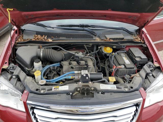 2C4RC1CG5FR534736 - 2015 CHRYSLER TOWN & COU TOURING L RED photo 11