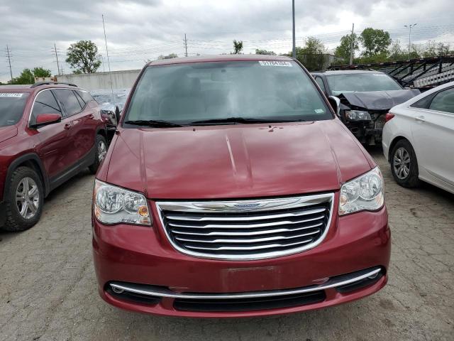 2C4RC1CG5FR534736 - 2015 CHRYSLER TOWN & COU TOURING L RED photo 5