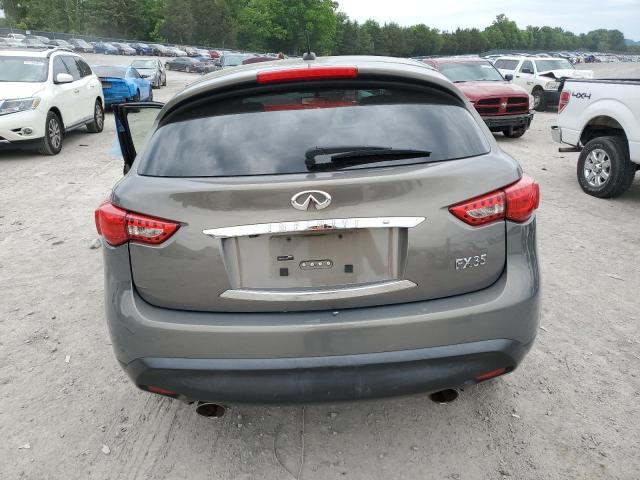 JN8AS1MW0BM731921 - 2011 INFINITI FX35 SILVER photo 6