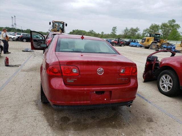 1G4HC5EMXAU111213 - 2010 BUICK LUCERNE CXL RED photo 6