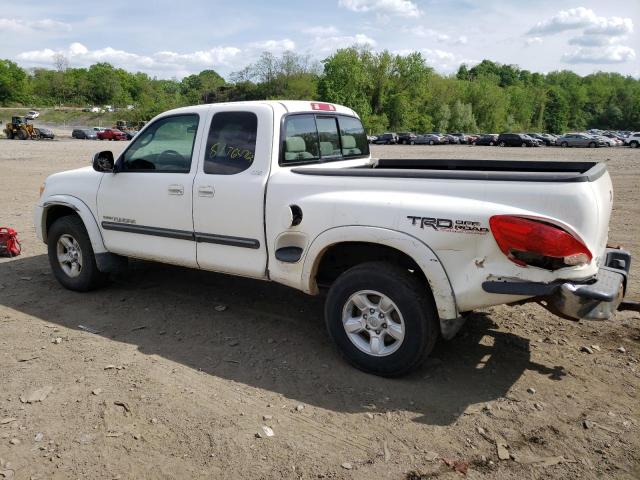 5TBBT44155S462819 - 2005 TOYOTA TUNDRA ACCESS CAB SR5 WHITE photo 2