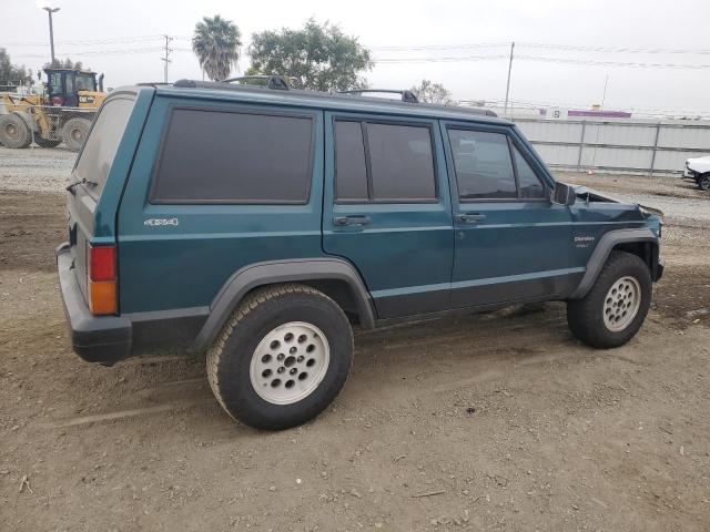 1J4FJ68S9TL271345 - 1996 JEEP CHEROKEE SPORT GREEN photo 3