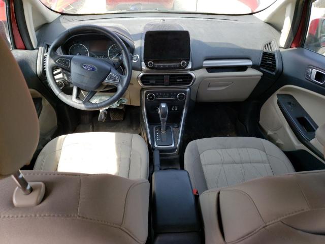 MAJ6S3GL4KC276355 - 2019 FORD ECOSPORT SE Czerwony zdjęcie 8