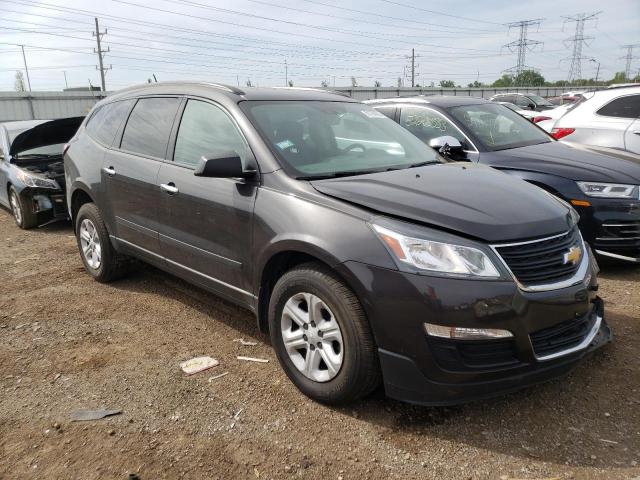 1GNKRFED4HJ215276 - 2017 CHEVROLET TRAVERSE LS BLACK photo 4