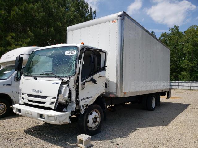 54DC4W1BXJS803517 - 2018 ISUZU NPR HD WHITE photo 1