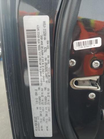 1C6RR7LT2KS527502 - 2019 RAM 1500 CLASS SLT 黑色 照片 12