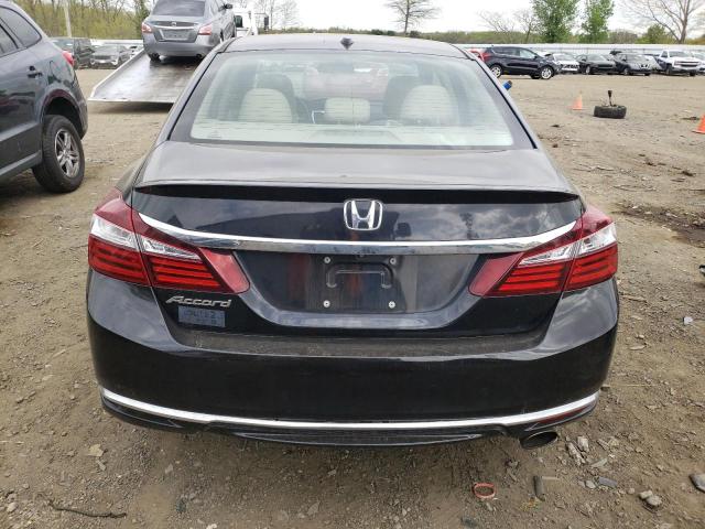 1HGCR2F82GA077017 - 2016 HONDA ACCORD EXL BLACK photo 6