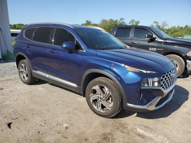 5NMS24AJ6NH406597 - 2022 HYUNDAI SANTA FE SEL BLUE photo 4