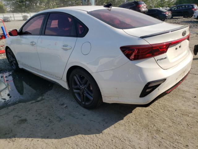 3KPF34AD6LE200578 - 2020 KIA FORTE GT LINE WHITE photo 2