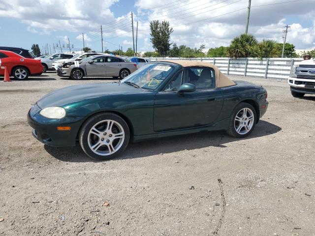 JM1NB353940408068 - 2004 MAZDA MX-5 MIATA BASE GREEN photo 1