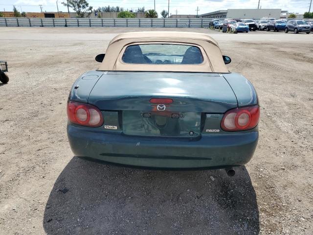 JM1NB353940408068 - 2004 MAZDA MX-5 MIATA BASE GREEN photo 6