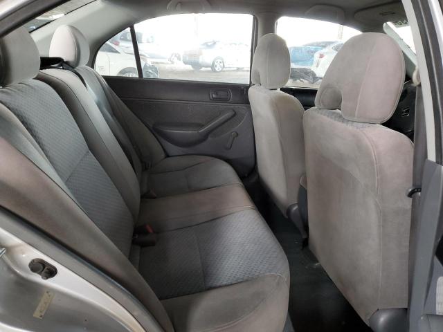 1HGES16385L025548 - 2005 HONDA CIVIC DX VP SILVER photo 10