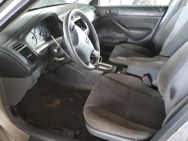 1HGES16385L025548 - 2005 HONDA CIVIC DX VP SILVER photo 7