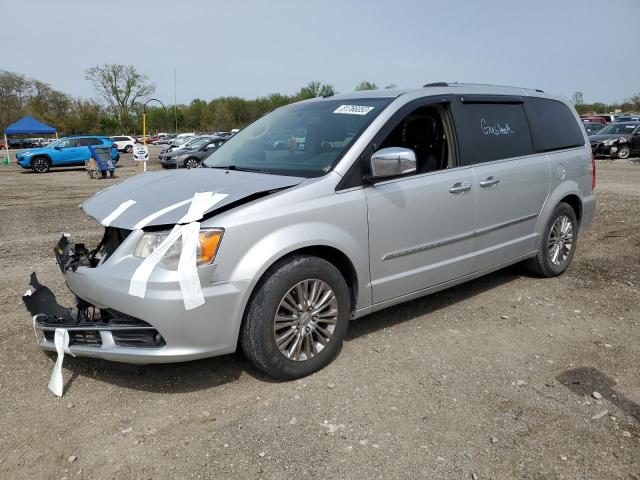2A4RR6DG5BR667303 - 2011 CHRYSLER TOWN & COU LIMITED SILVER photo 1