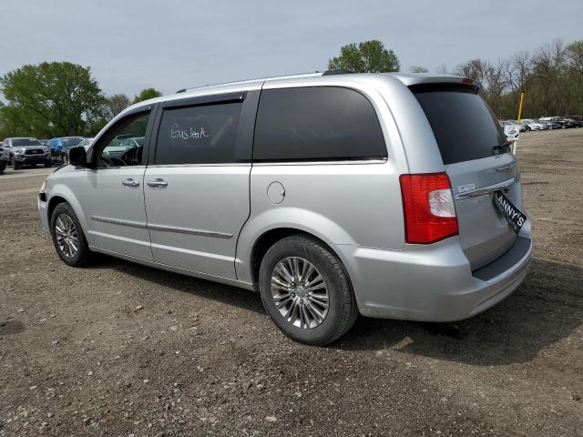 2A4RR6DG5BR667303 - 2011 CHRYSLER TOWN & COU LIMITED SILVER photo 2