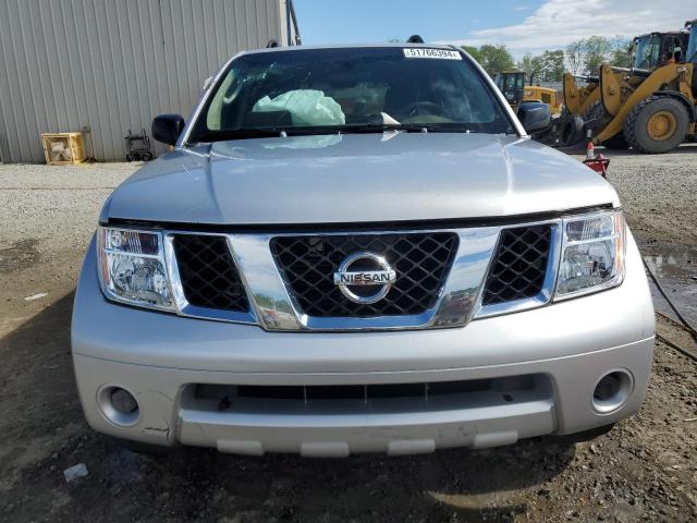 5N1AR18U46C669463 - 2006 NISSAN PATHFINDER LE 银色 照片 5