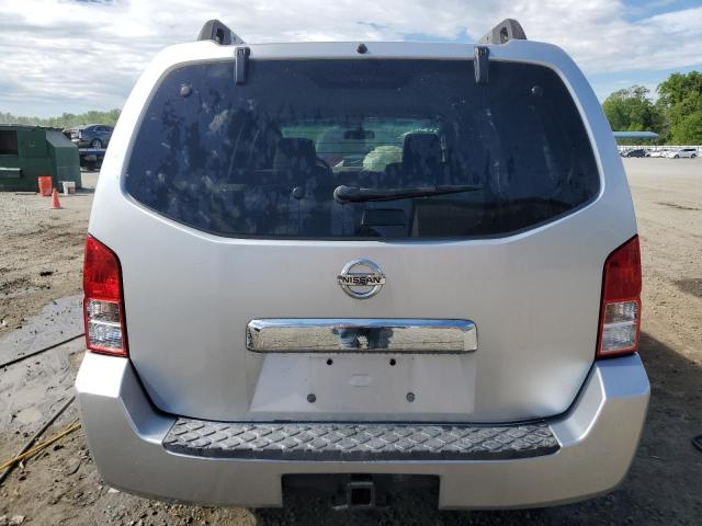5N1AR18U46C669463 - 2006 NISSAN PATHFINDER LE 银色 照片 6