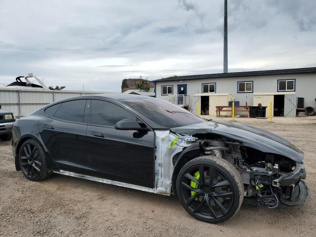 5YJSA1E61NF486321 - 2022 TESLA MODEL S Սև լուսանկար 4