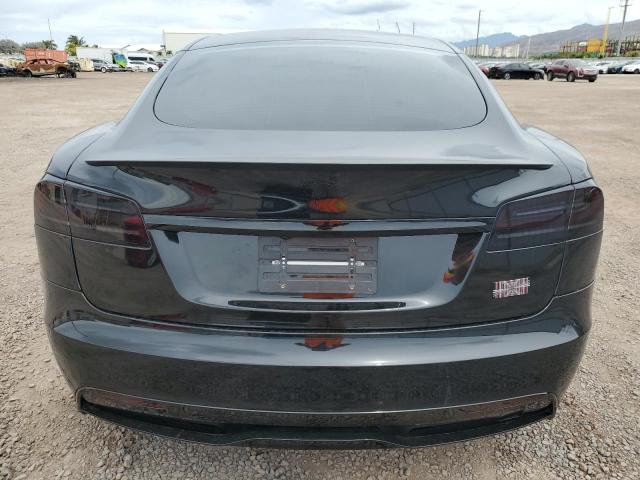 5YJSA1E61NF486321 - 2022 TESLA MODEL S Սև լուսանկար 6