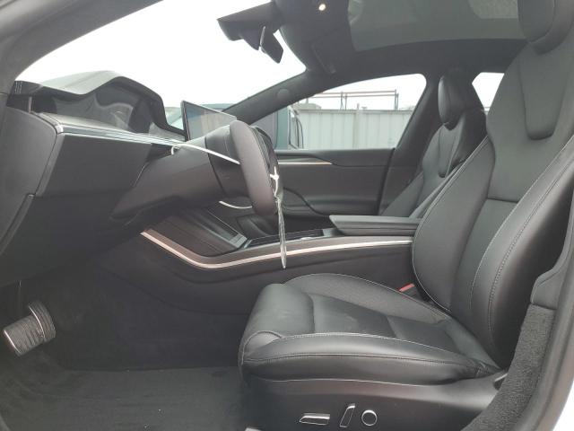 5YJSA1E61NF486321 - 2022 TESLA MODEL S Սև լուսանկար 7