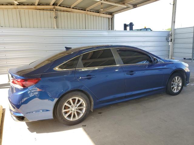 5NPE24AF5KH813284 - 2019 HYUNDAI SONATA SE BLUE photo 3