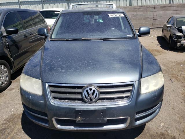 WVGMM77LX5D063004 - 2005 VOLKSWAGEN TOUAREG 4.2 BLUE photo 5