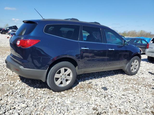 1GNKVGED2BJ182321 - 2011 CHEVROLET TRAVERSE LT BLUE photo 3