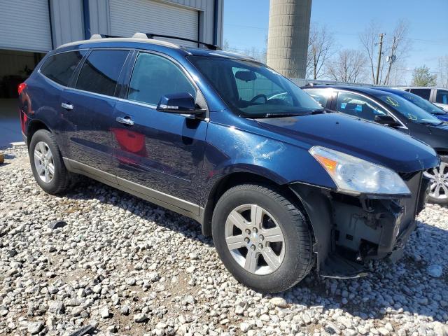 1GNKVGED2BJ182321 - 2011 CHEVROLET TRAVERSE LT BLUE photo 4