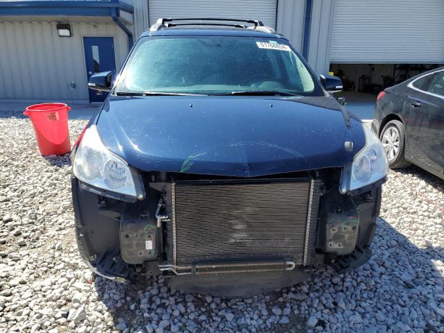 1GNKVGED2BJ182321 - 2011 CHEVROLET TRAVERSE LT BLUE photo 5