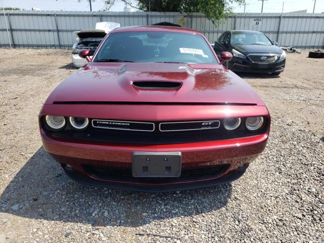 2C3CDZJG4NH195786 - 2022 DODGE CHALLENGER GT BURGUNDY photo 5