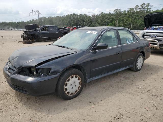 1HGCG56482A003176 - 2002 HONDA ACCORD LX BLACK photo 1