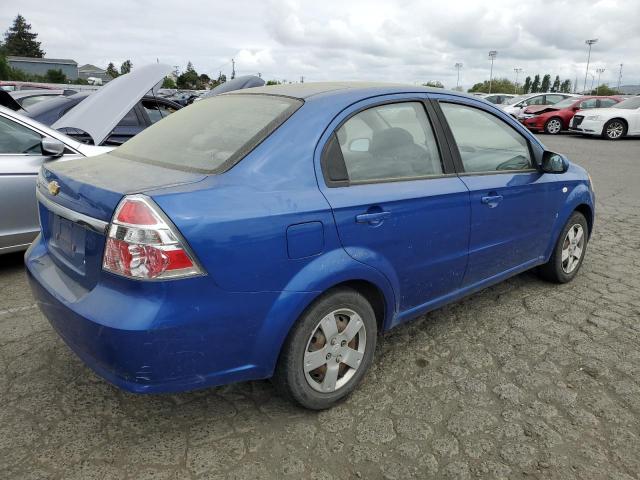 KL1TD56648B244302 - 2008 CHEVROLET AVEO BASE BLUE photo 3